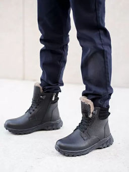 Ботинки на меху