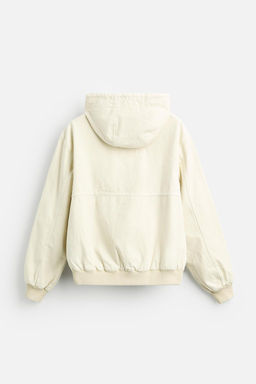 WASHED HOODED JACKET - Zara фото 16