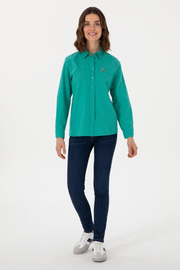 Kad_n Mint Uzun Kollu Basic G_mlek Sepette S_rpriz _ndirim - U.s. polo assn фото 4