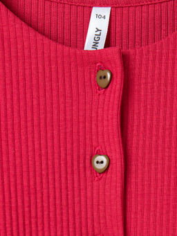 Платье Малиновый десерт в рубчик - Bungly фото 4