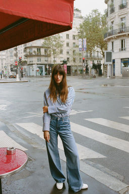 Z1975 HIGH-WAIST BOOT-CUT JEANS