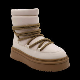 Дутики Q811-4 бежевые