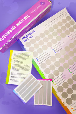 Набор игр со скретч-слоем Erolanta Медовый месяц (2 шт)  фото 10