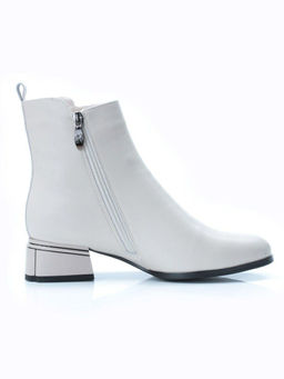 PCM358-2 BEIGE Ботинки демисезонные женские (натуральная кожа, байка) - Фабричный китай фото 8