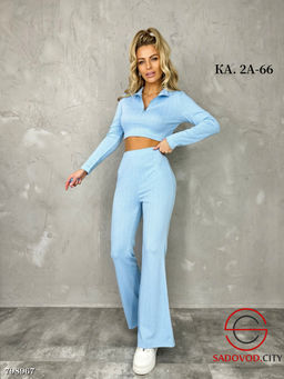 Костюм двойка (брюки и укороченная кофта) - Bruno фото 2