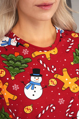 Женская новогодняя пижама Happyfox
