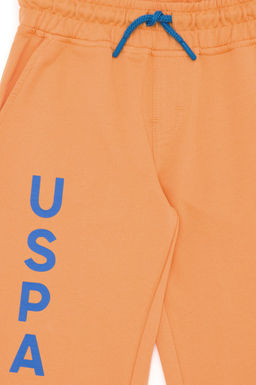 Оранжевые спортивные штаны для мальчика - U.s. polo assn фото 5