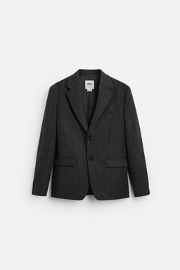 WOOL TWILL SUIT BLAZER - Zara фото 6
