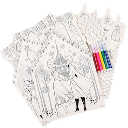 Дом-раскраска 3 в 1 Холодное сердце, замок, набор для творчества, 16 18 22 см - Disney фото 10