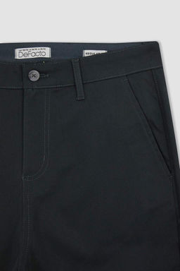 Новые габардиновые брюки прямого кроя стандартного кроя - Defacto фото 9