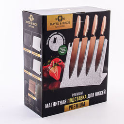 40618 Подставка для ножей магнитная 2пр полипропилен MB (х12) - Mayer&boch фото 5