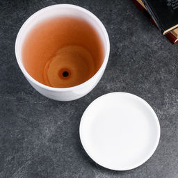 Набор горшков для цветов День, 4 шт., с поддоном, 0.4 / 1 / 2.5 / 5 л, керамика, белые - Simaland фото 4