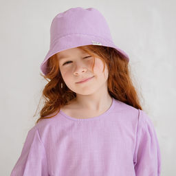 Панама хлопковая Лаванда