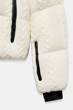 FLEECE HEIQ XREFLEX RECCO® TECHNOLOGY SKI COLLECTION PUFFER JACKET - Zara фото 27