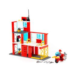Конструктор Классик Город. Пожарная часть-1.5 (159 элементов) (в коробке) - Полесье фото 3