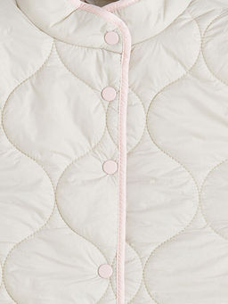 Kapitone Desenli K?z ?ocuk Yelek