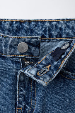 WIDE-LEG JEANS WITH STAR PATCHES - Zara фото 4