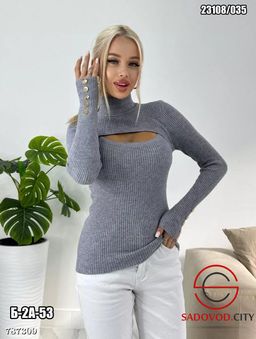 Женская водолазка однотонная - Bruno фото 6