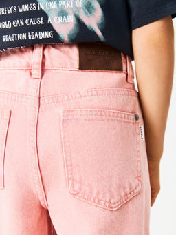ACOOLA / Джинсы для девочек Nifa пыльный розовый фото 3