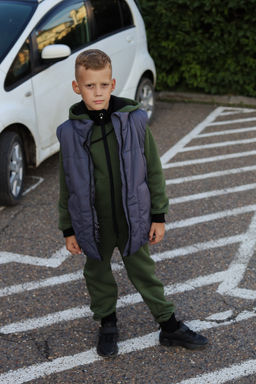 Комбинезон утепленный TRAVEL, уголь - Inzibe фото 48