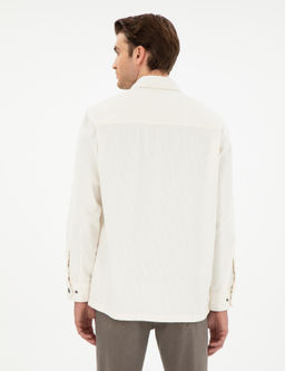 Ekru Oversize Uzun Kollu G_mlek - Pierre cardin фото 5