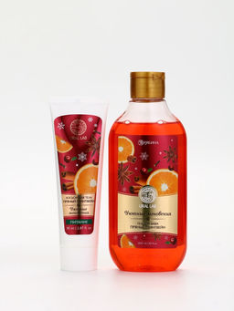 Подарочный набор новогодний Заветное желание, гель для душа 300 мл и лосьон для тела 85 мл, URAL LAB