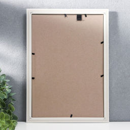 Фоторамка для фото 21×30 см Jillian, пластик, молоко