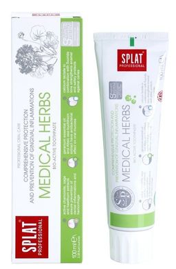 АКЦИЯ! SPLAT Professional зубная паста 100 мл - SPLAT MEDICAL HERBS / ЛЕЧЕБНЫЕ ТРАВЫ фото 2