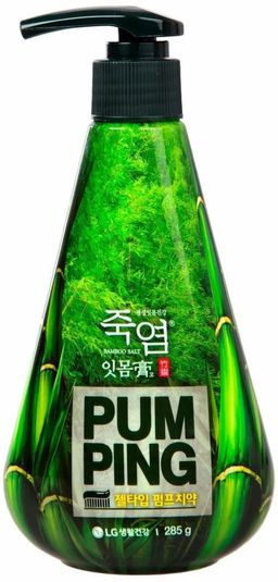 Зубная паста с бамбуковой солью Pumping Bamboo Salt Gum Care для профилактики проблем с деснами 285 - Perioe фото 2