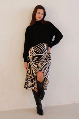 Юбка А-силуэта с принтом - Martichelli фото 42