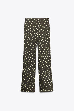 SATIN FLARE TROUSERS - Zara фото 4