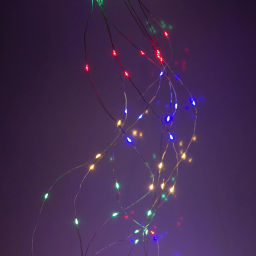 Гирлянда для дома "Волшебный хвост" 2,0 м, 8 нитей, 160 ламп,, IP-40, Мультицвет (постоянное свечение)