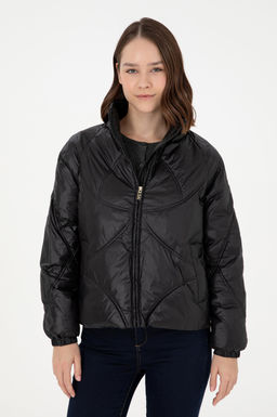 Женское черное пальто - U.s. polo assn фото 3