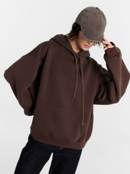 Худи женское коричневое шоколадное мартини 122981