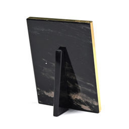 Икона настольная из обсидиана 70*30*95мм "Семистрельная". Радуга камня