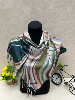 Платок из кашемира мультицвет