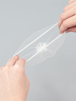 Сетка - фильтр для еды, на раковину, одноразовые, набор 100 шт., 6×8 см, белые