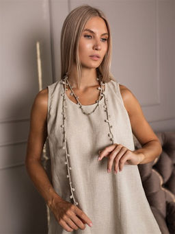 Авторское украшение 100% лен ТМ ВОЛТРИ