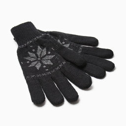 Перчатки мужские новогодние KAFTAN «Будь первым», размер 22