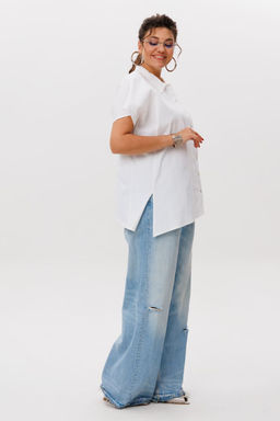 Рубашка ANELLI 1618 белое облако