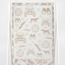 Полотенце махровое 6с102.511ж2 Охотнику(лен3) 67х150см