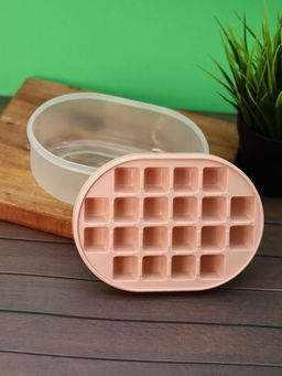 Форма для льда с контейнером "Square circle" (18,6*13,5*8 см)