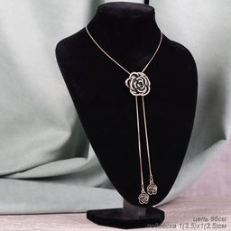 Колье Цветок / ZX105 /уп 12/ - Галеонтрейд фото 3