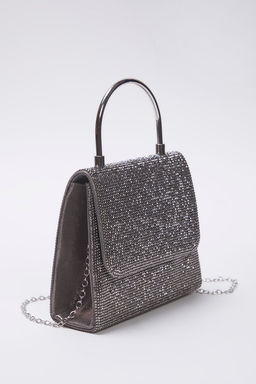 Antrasit Tasl? Abiye Kad?n S?k Mini Boy Clutch El Cantas? TAKSS25OC00066 - Trendyolmilla фото 4