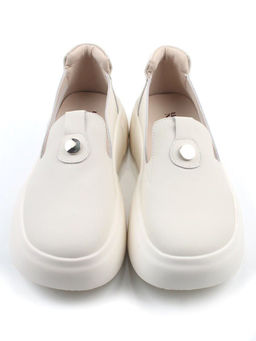 03-M37-15 MILK Полуботинки женские (натуральная кожа)