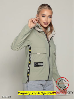 Ветровка с капюшоном женская - Bruno фото 3