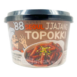 Рисовые клецки токпокки с острым соусом Jjajang Surasang, Корея, 163 г Акция