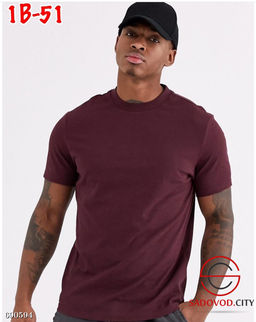 Мужская футболка однотонная - Bruno фото 8