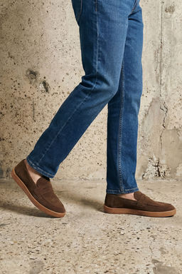 Trendyol Shoes Bej Erkek Loafer Ayakkab? TAKSS25LA00019 - Trendyolmilla фото 13