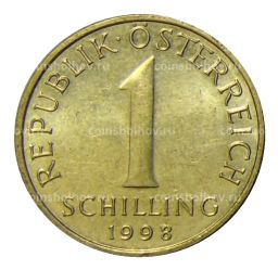 Монета 1 шиллинг 1998 года Австрия